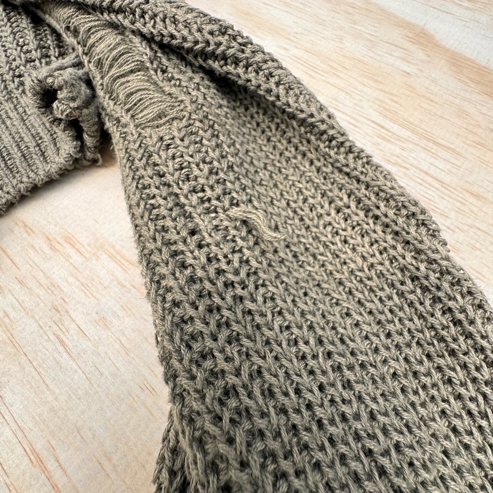 KAPITAL Made in Japan Oversized Distressed Knit Sweater RARE FIND Size 1 (small) - Picture 7 of 12